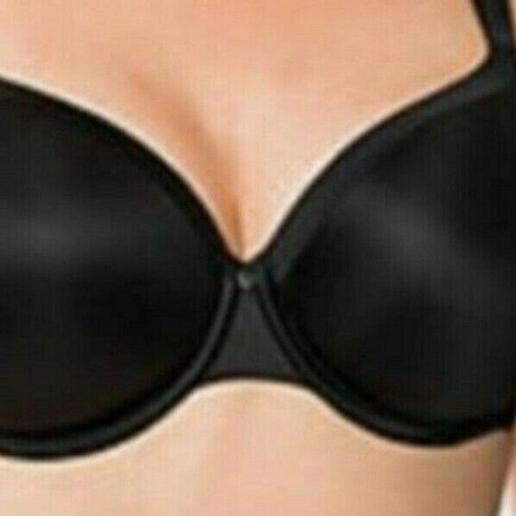 Lane Bryant Cacique Women Bra French Full Coverage Lightly Lined 46DD Black - Picture 7 of 10